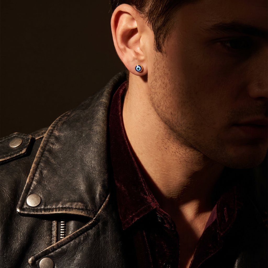 Aretes Ojo Turco | Acero Inoxidable