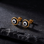 Aretes Ojo Turco | Acero Inoxidable