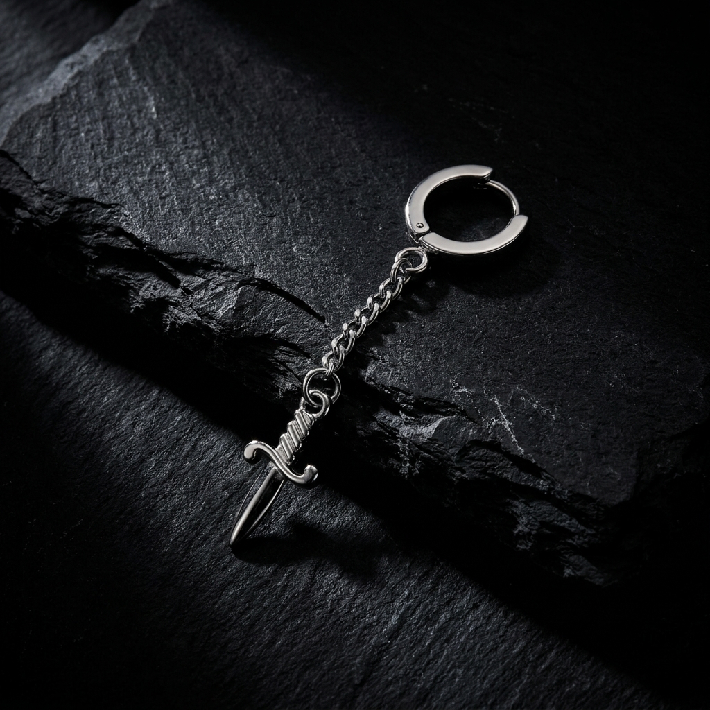 Solitario Daga Athame | Acero Inoxidable