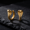 Aretes Cobra Áurea