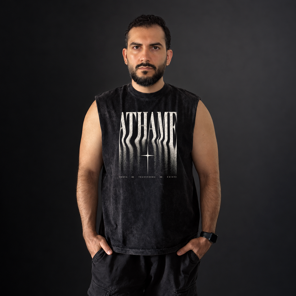 Camisilla ATHAME Acid Wash | Oversize