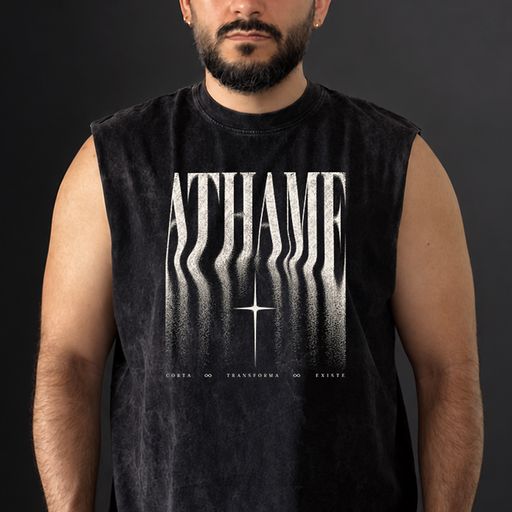 Camisilla ATHAME Acid Wash | Oversize