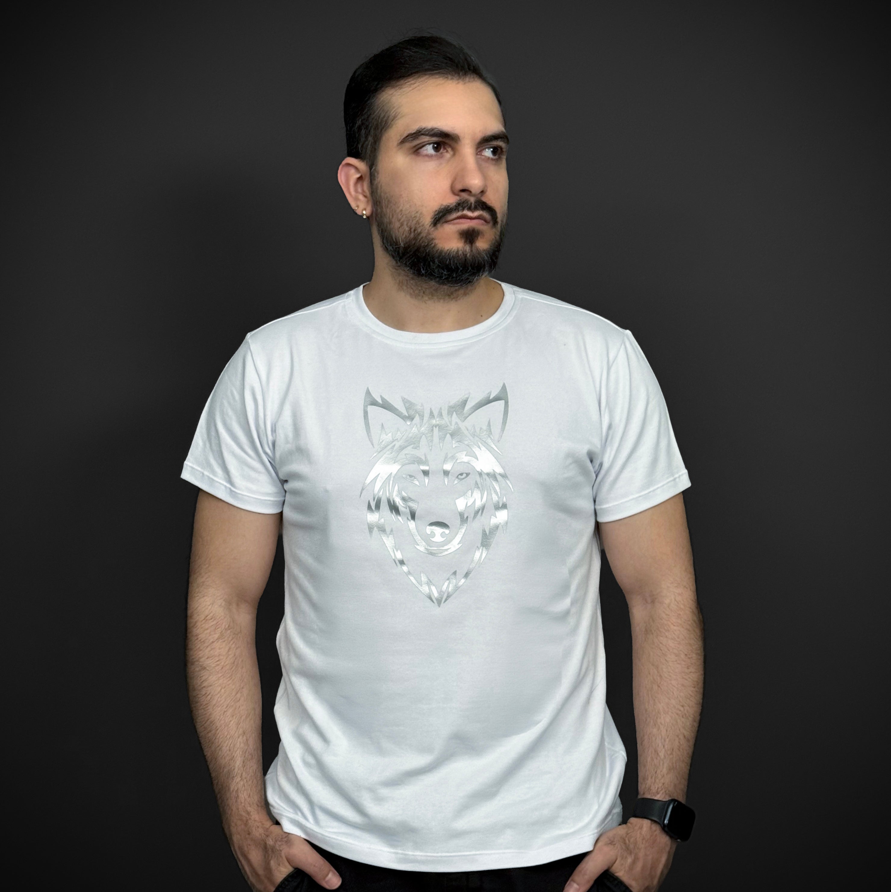 Camiseta Wolf Spirit | Estampa Metalizada