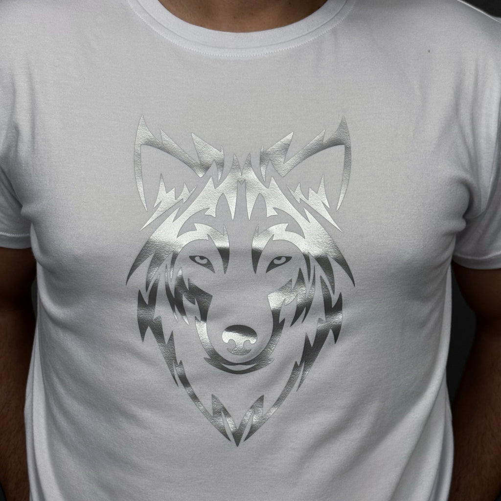 Camiseta Wolf Spirit | Estampa Metalizada