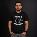 Camiseta Gato Namaste Madafakas | Regular Fit