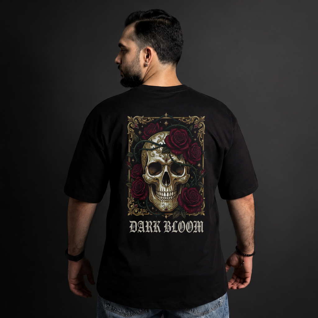 Camiseta Dark Bloom | Oversize