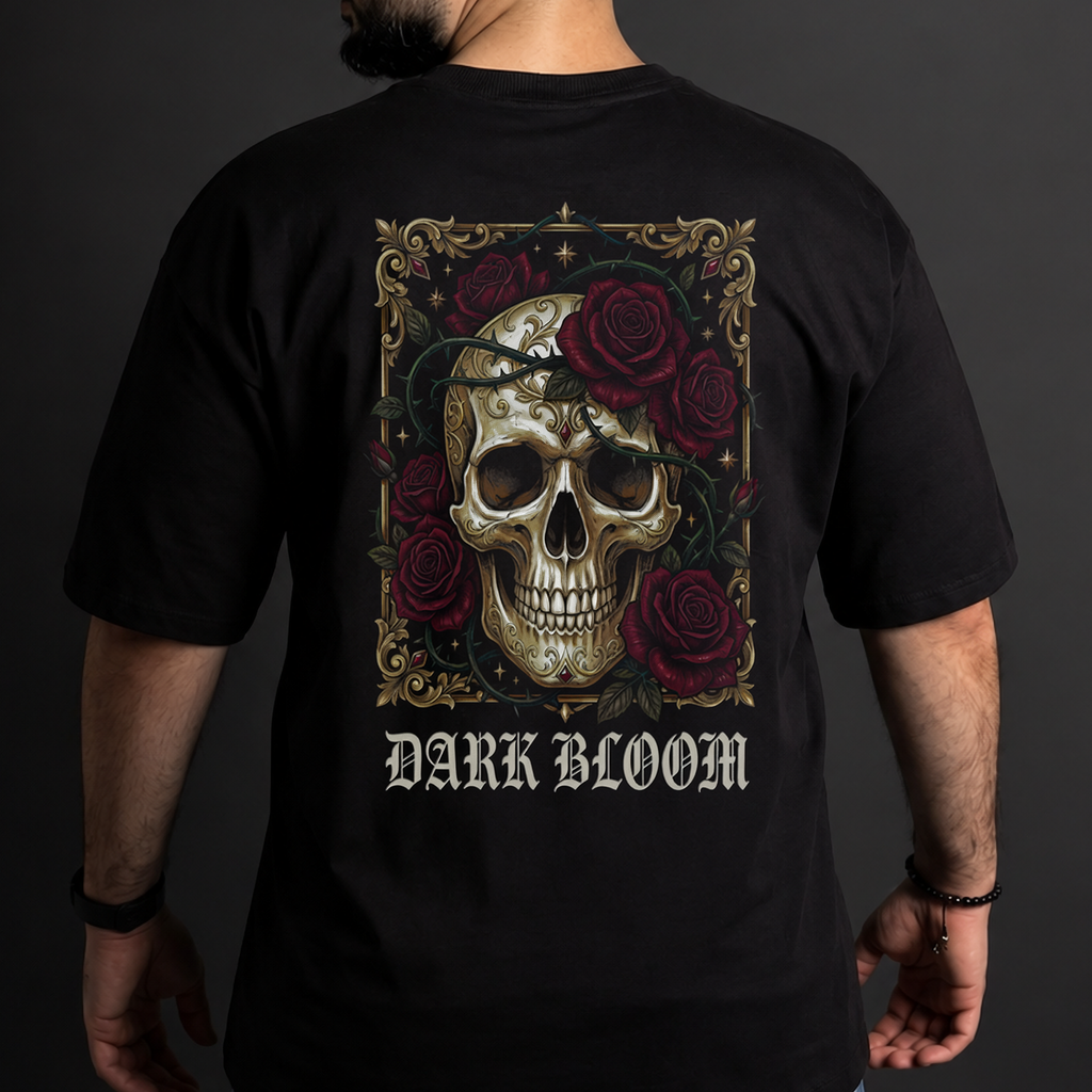 Camiseta Dark Bloom | Oversize