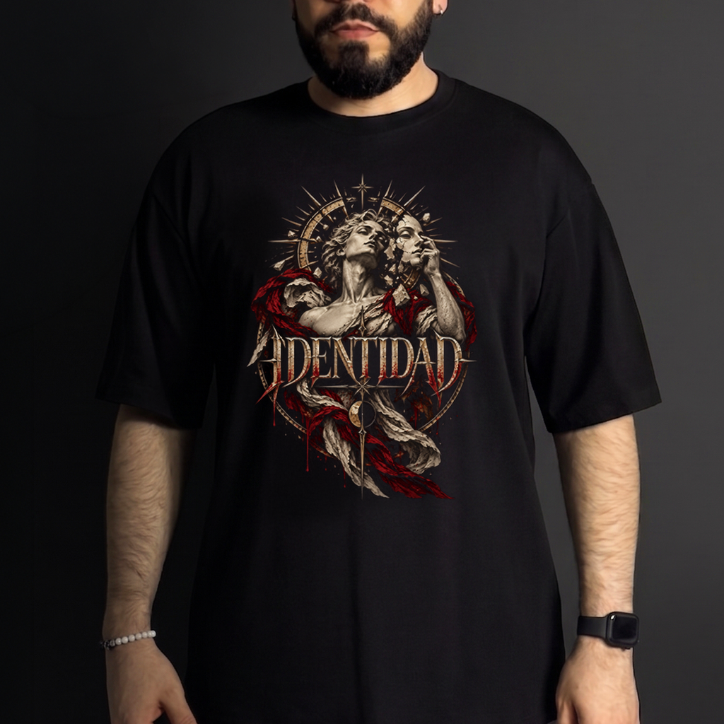 Pack de Camisetas HEREJÍA · IDENTIDAD · PODER | Oversize