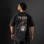 Camiseta Cría Cuervos Acid Wash | Oversize