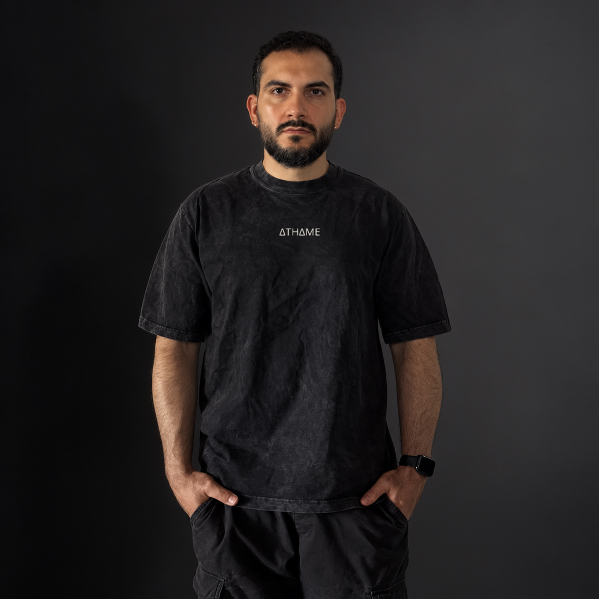 Camiseta Cría Cuervos Acid Wash | Oversize