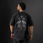 Camiseta Géminis Acid Wash | Oversize