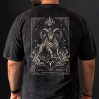 Camiseta Aries Acid Wash | Oversize