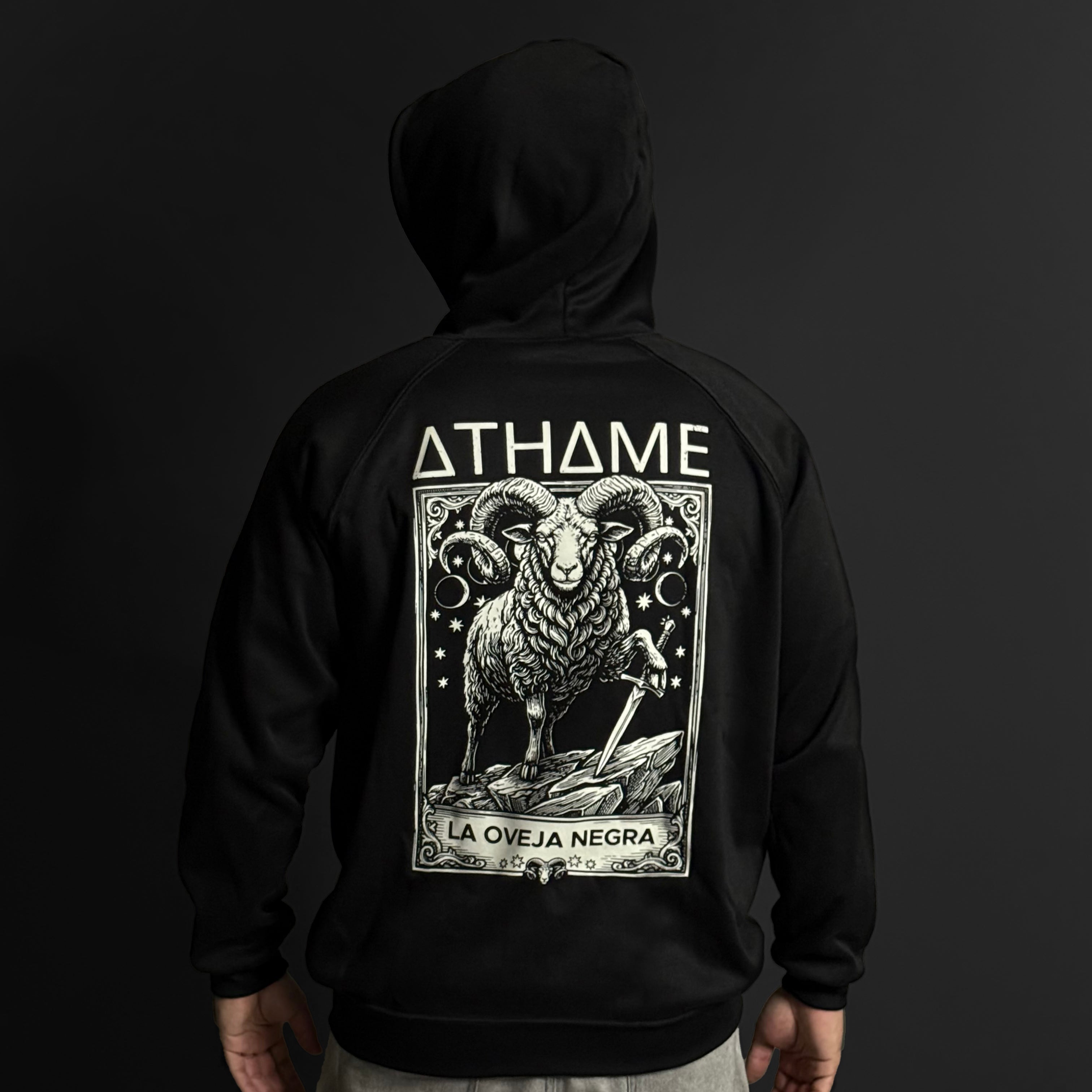 Hoodie La Oveja Negra | Algodón Perchado