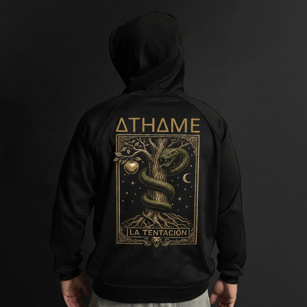 Hoodie La Tentación | Algodón Perchado