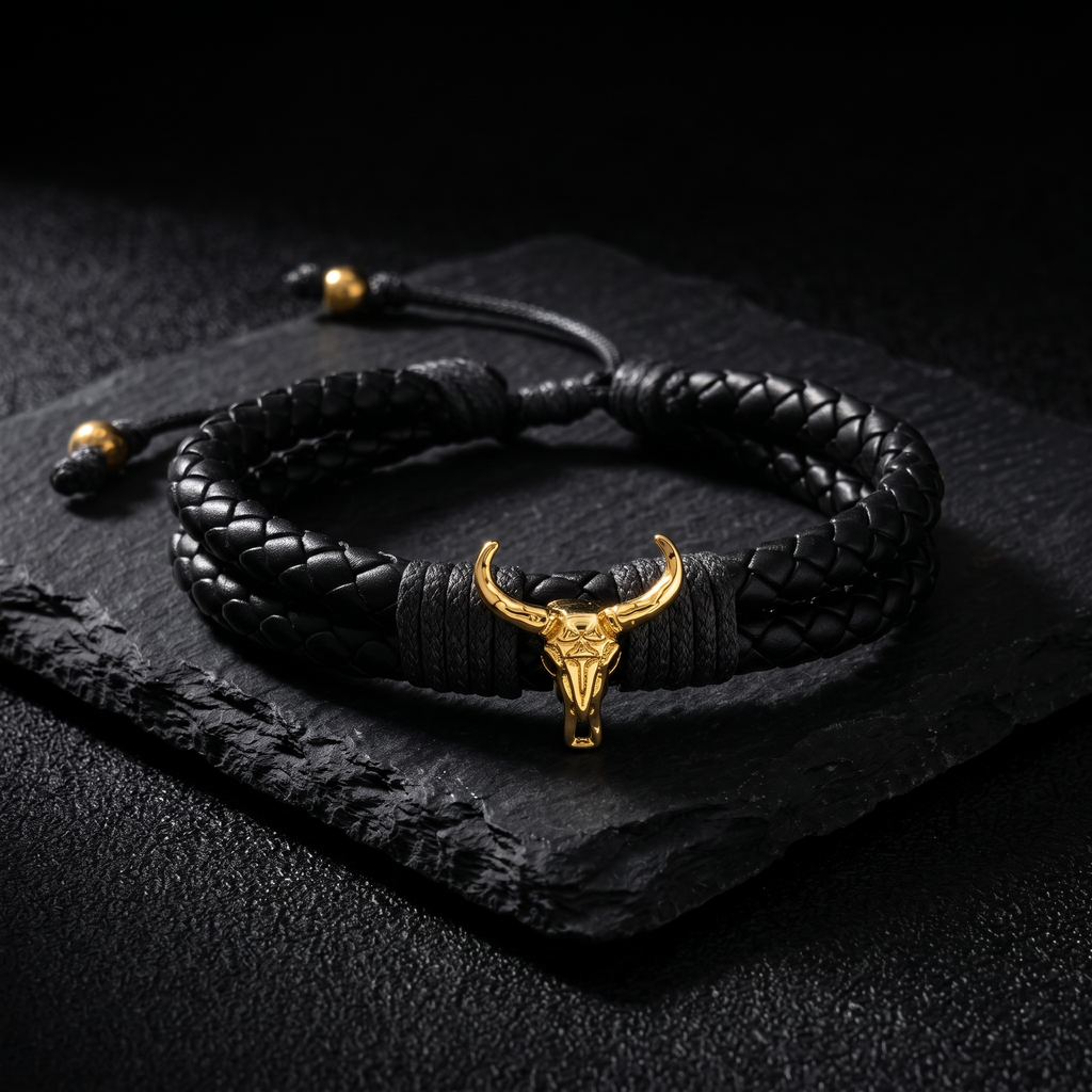Pulsera Vértice Salvaje | Cuero Vegano