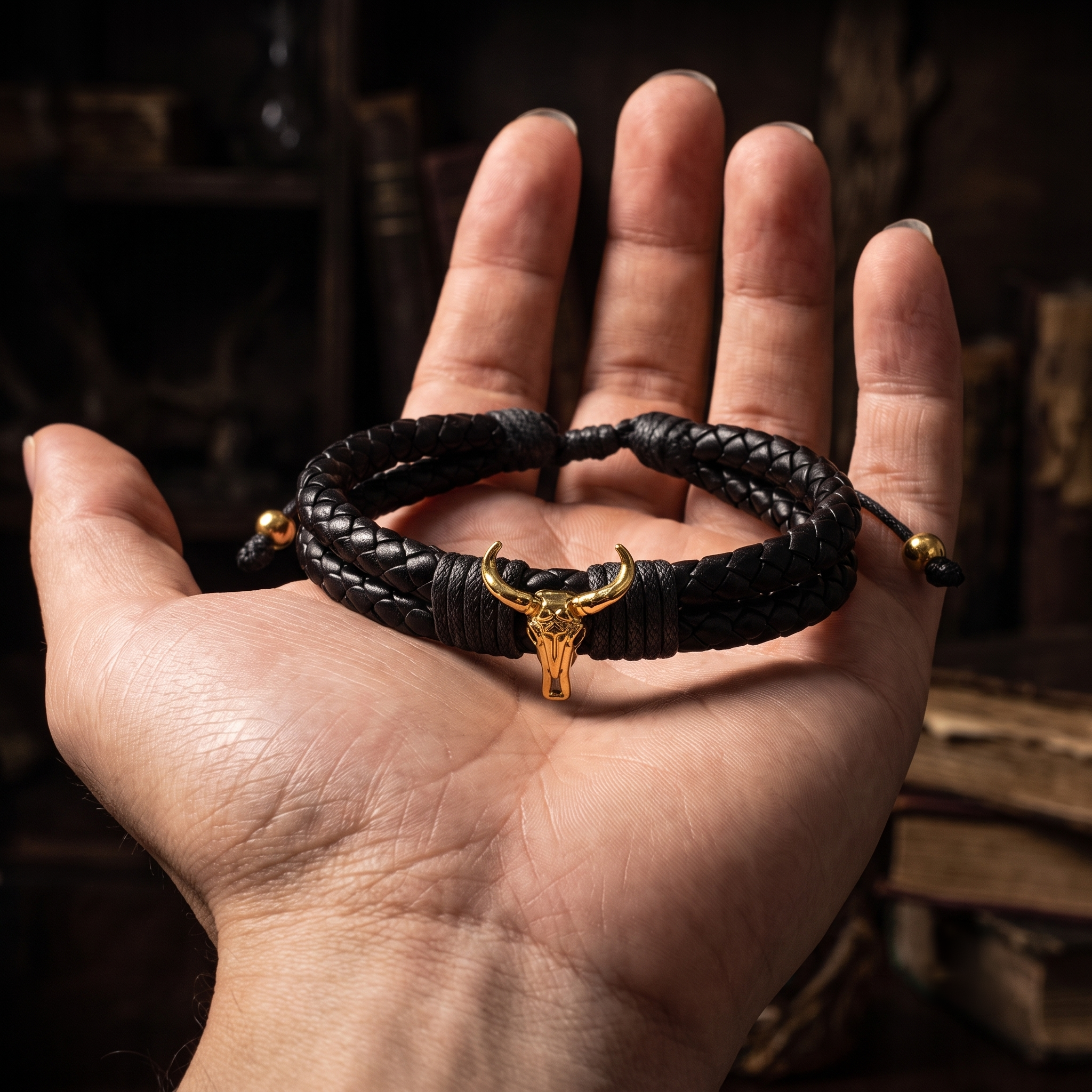 Pulsera Vértice Salvaje | Cuero Vegano
