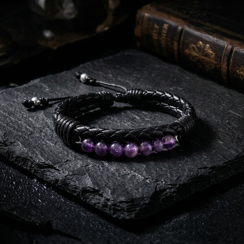 Pulsera Amatista | Intuición, Protección y Claridad