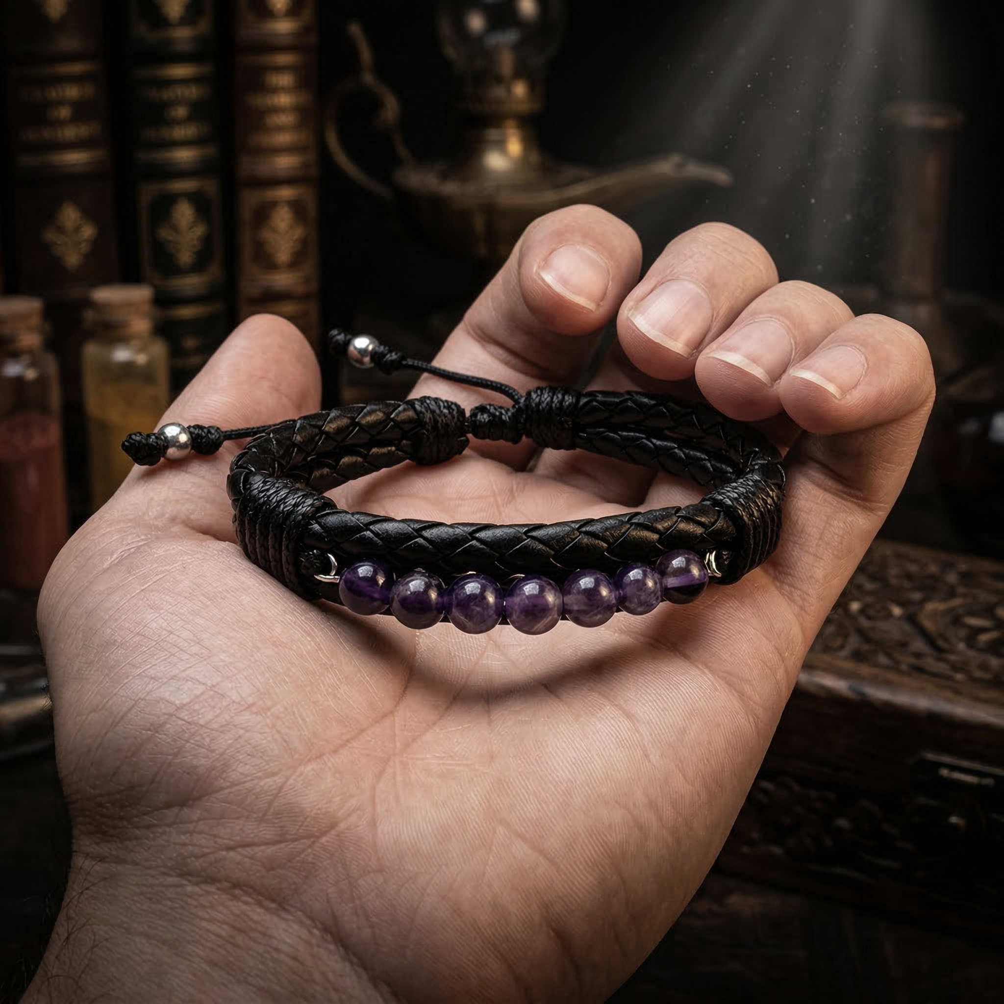 Pulsera Amatista | Intuición, Protección y Claridad