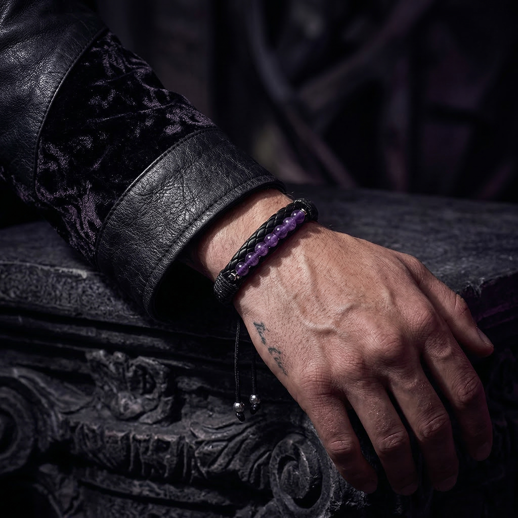 Pulsera Amatista | Intuición, Protección y Claridad