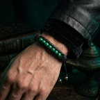 Pulsera Amuleto de Transformación | Malaquita Natural