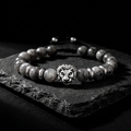 Pulsera León y Espectrolita