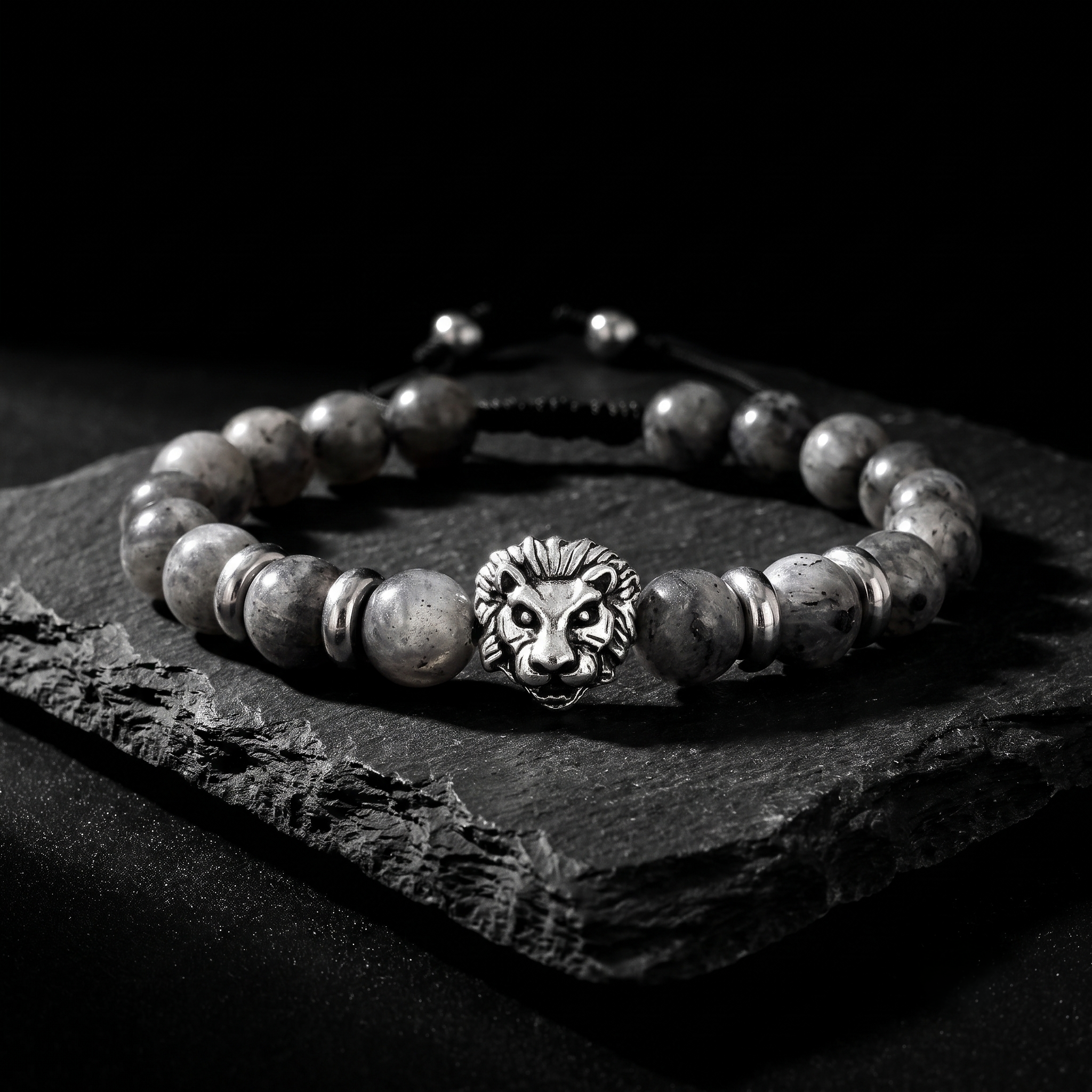 Pulsera León y Espectrolita