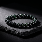 Pulsera Piedra Lluvia Esmeralda | Visión y Oportunidad