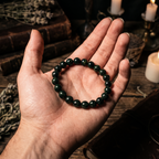 Pulsera Piedra Lluvia Esmeralda | Visión y Oportunidad