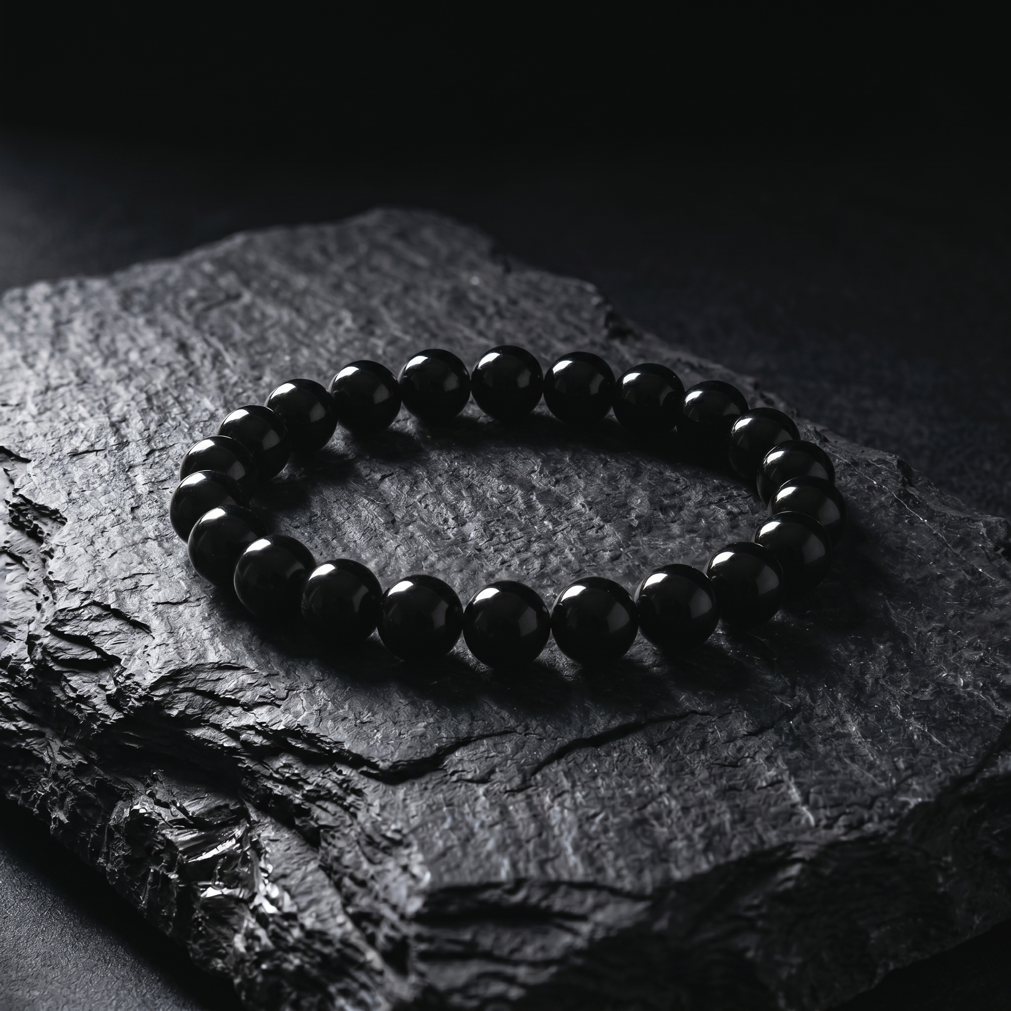 Pulsera Turmalina Negra | Protección Energética