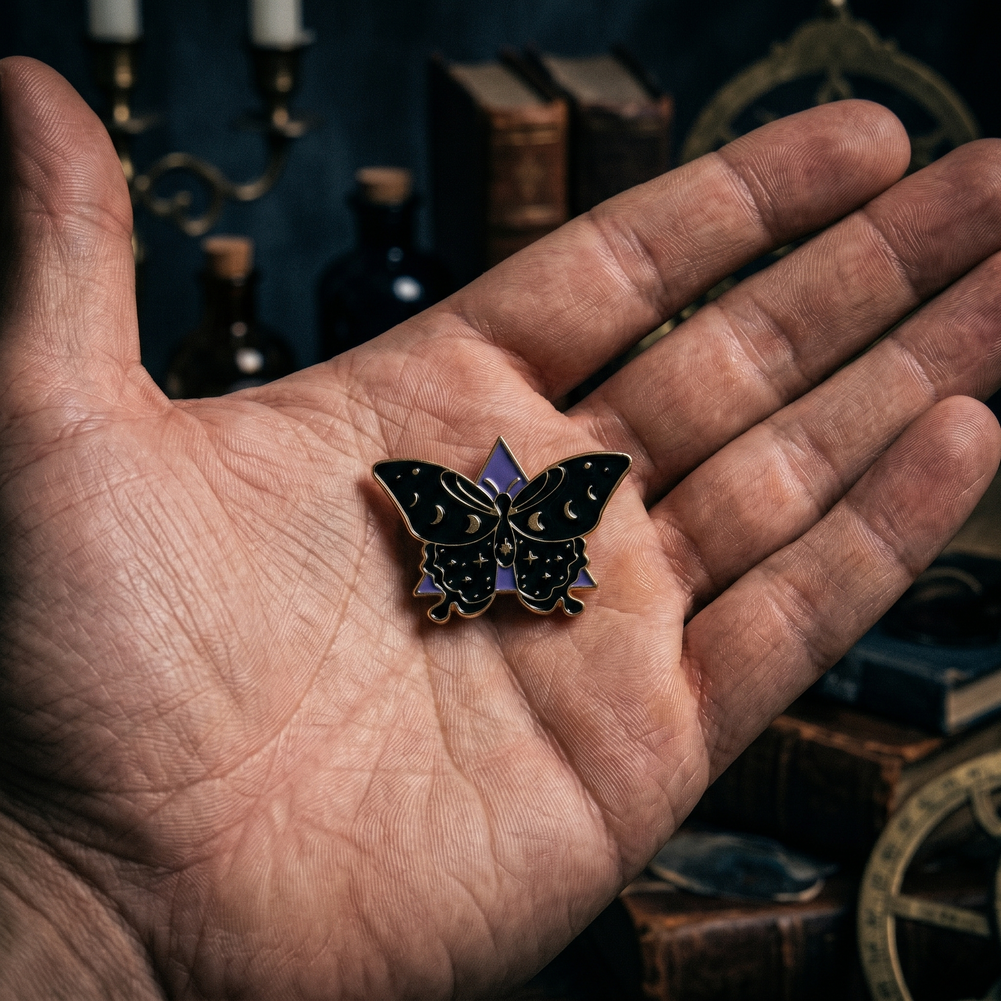Pin Polilla Cósmica | Transformación y Poder
