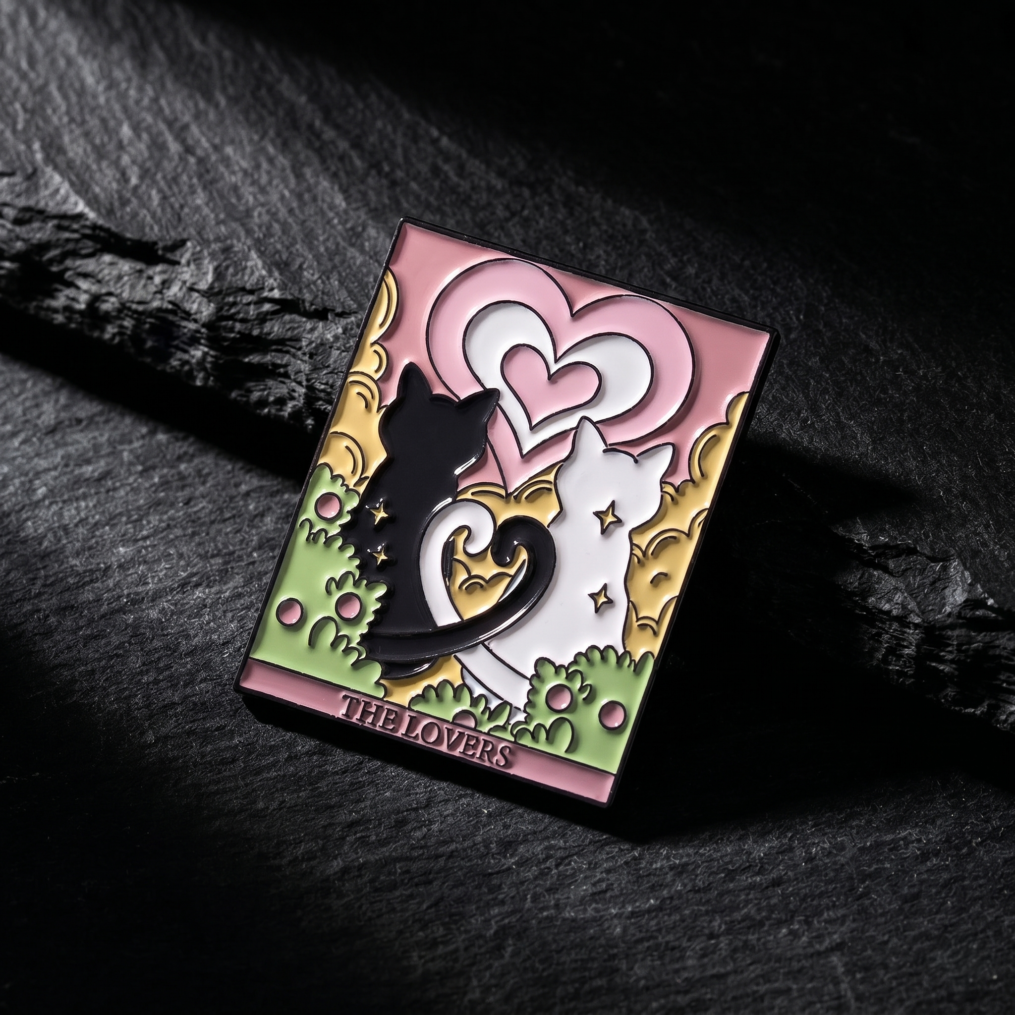 Pin Tarot "The Lovers"