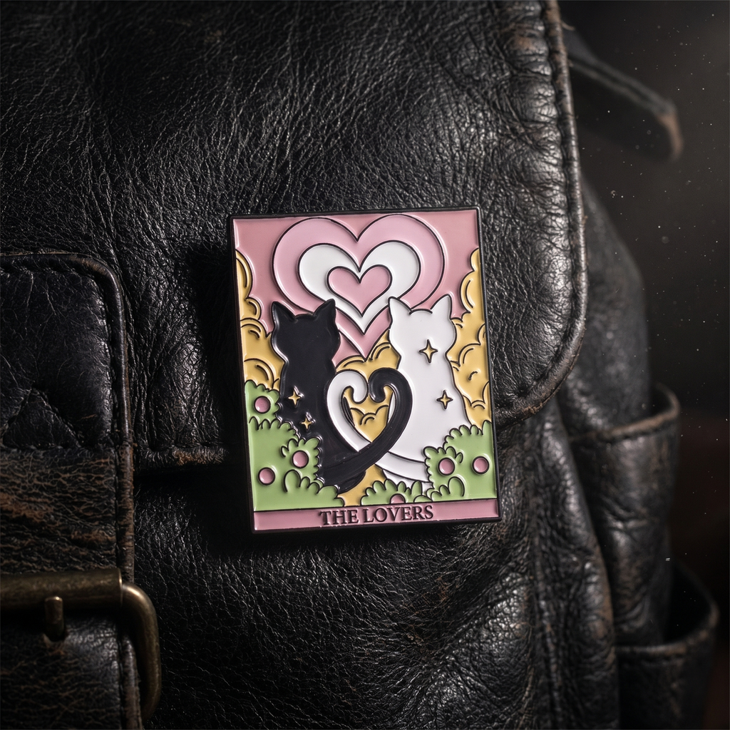 Pin Tarot "The Lovers"