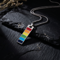 Collar Prisma de Orgullo | Acero Inoxidable