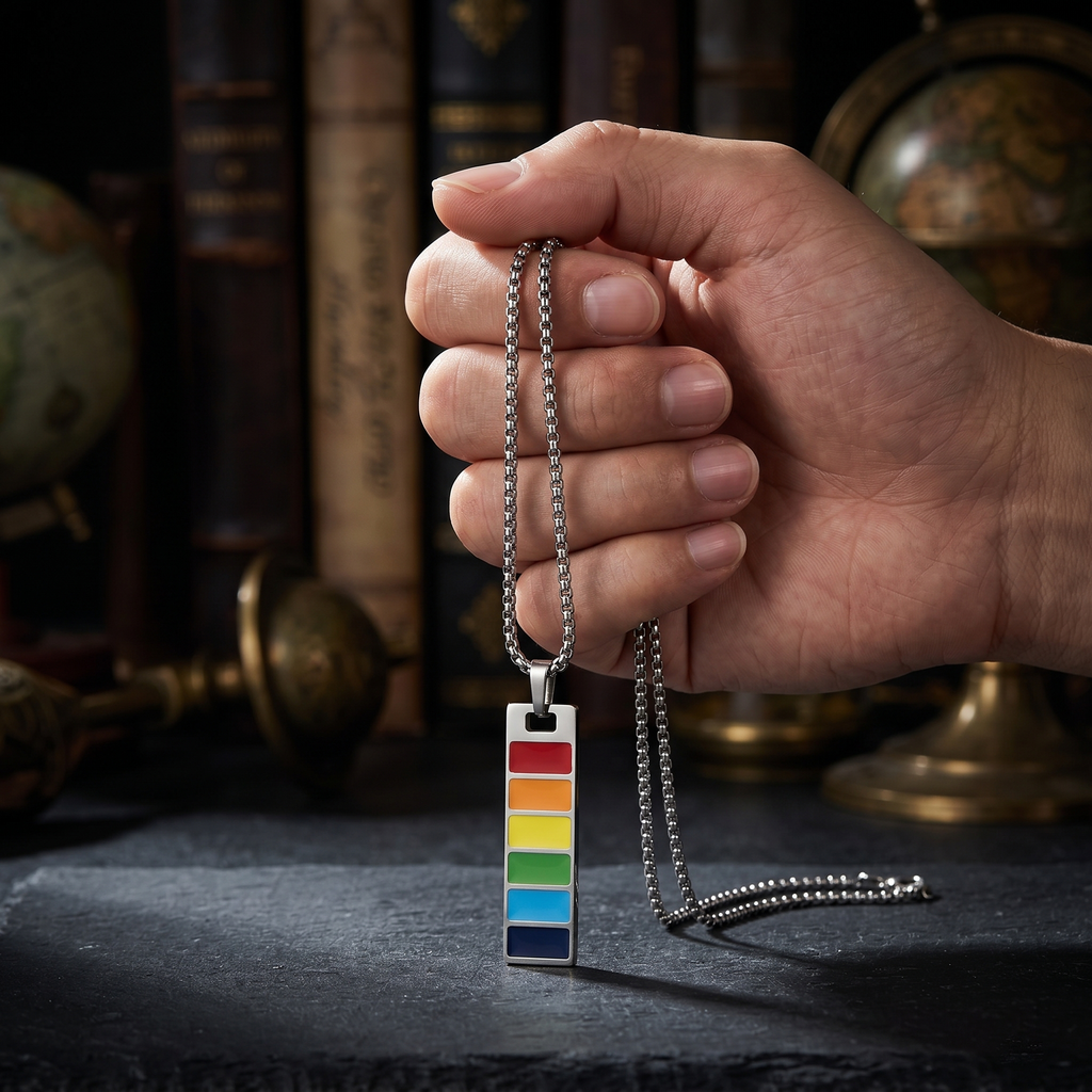 Collar Prisma de Orgullo | Acero Inoxidable