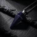 Collar Péndulo Lluvia de Plata | Enfoque y Claridad