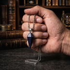 Collar Péndulo Lluvia de Plata | Enfoque y Claridad
