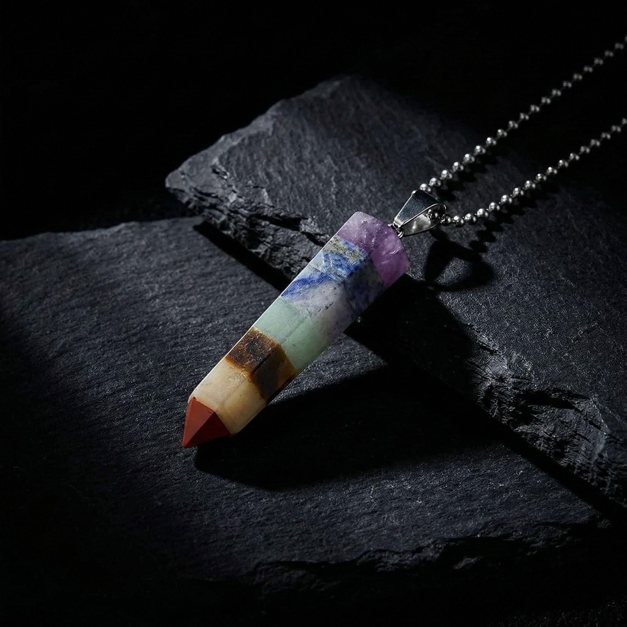 Péndulo Oráculo - Piedras Elementales