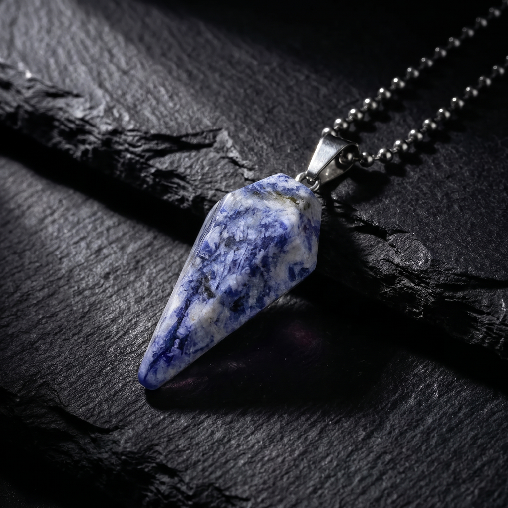 Collar Péndulo Sodalita | Lógica y Verdad