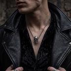 Collar Calavera | Acero Inoxidable