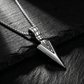 Collar Punta de Flecha | Acero Inoxidable