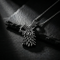 Collar Alpha | Tótem Lobo en Acero