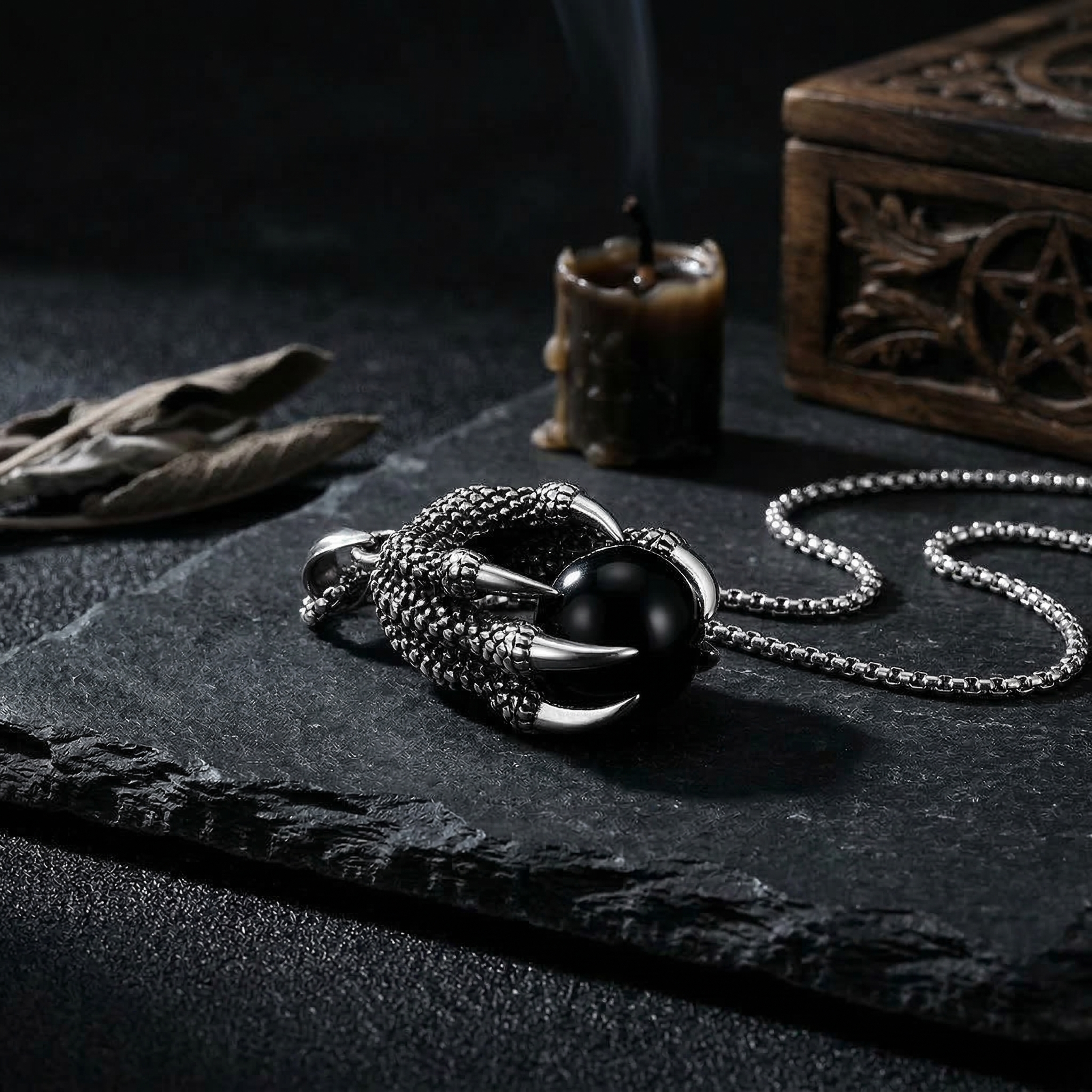 Talismán Garras de Dragón | Acero Inoxidable