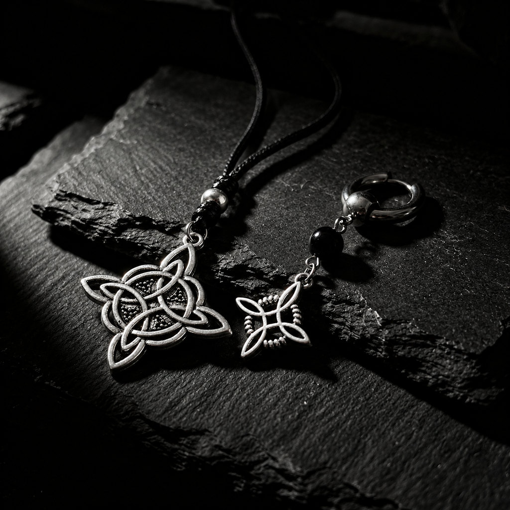 Set Spell | Collar + Solitario Nudo de Buja