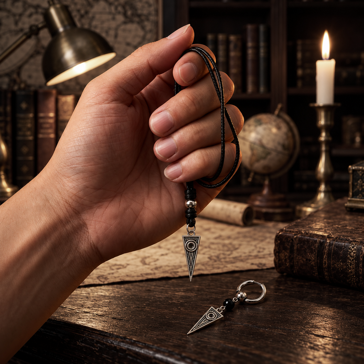 Set Hunter | Collar + Solitario Lanza