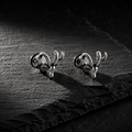 Aretes Oveja Negra | Acero Inoxidable