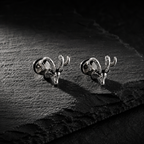 Aretes Oveja Negra | Acero Inoxidable