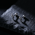 Aretes Relámpago | Acero Inoxidable