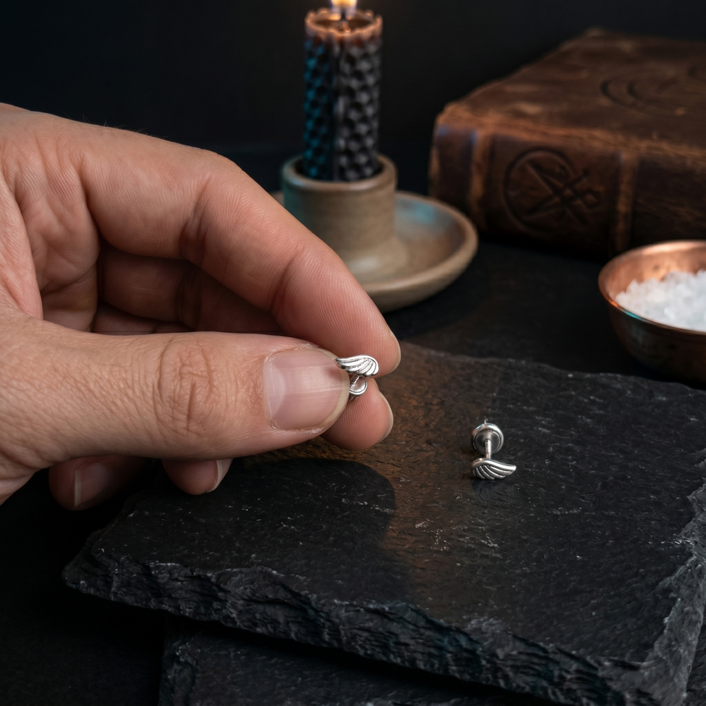 Aretes Ala de Ascensión | Plata 925