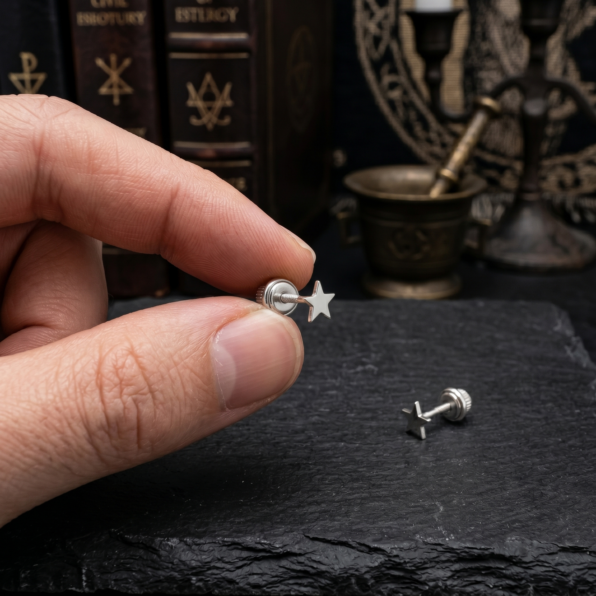 Aretes Estrella Nova | Plata 925
